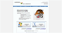 Desktop Screenshot of contenta-svgconverter.com