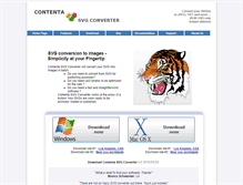 Tablet Screenshot of contenta-svgconverter.com